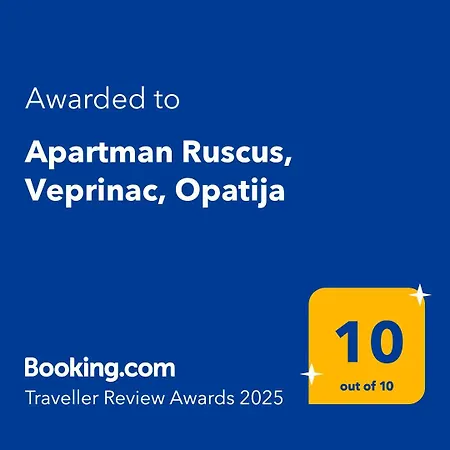 Ruscus, Veprinac, Lejlighed Opatija